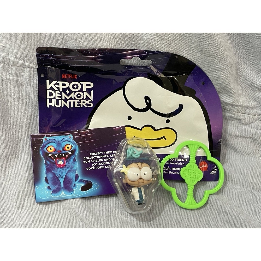 NEW Open‎ Bag K-Pop Demon Hunters Hello Friend Mini Reveal Keychain - Healer Han